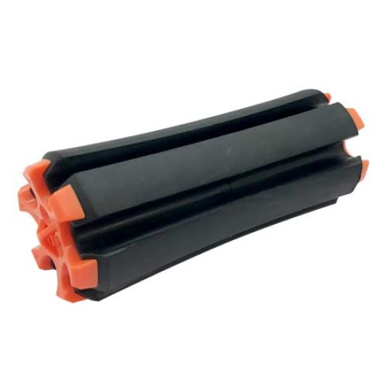 

Golf Club Holder Club Carry Case Golf Club Fixed Clip Storage Black x Orange