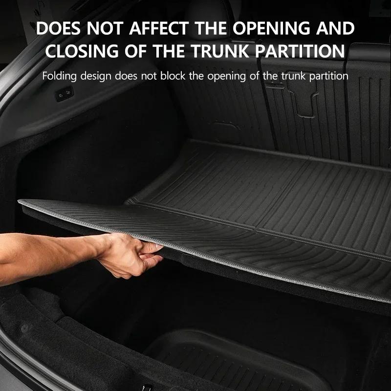Car Floor Mats For Tesla Model Y Juniper 2025 XPE Trunk Liner Non - Slip Wear - Resistant Cushion All-Round Cargo Protective Pad