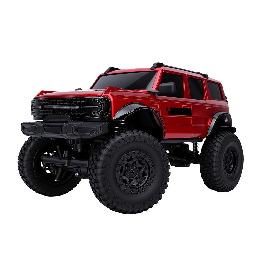 1:20 RC Car 2.4G Remote Control Crawler 4WD Off Road Truck with Dual Batteries LED Lights 20KM H Speed for Multi Terrain