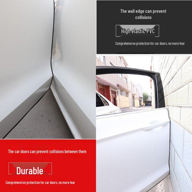 Invisible Car Door Edge Protector Strip - Anti-collision, Anti-scratch Rubber Seal