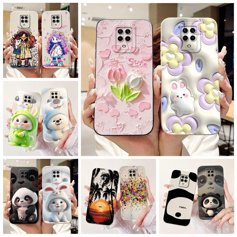 For Xiaomi Redmi Note 9 Case Note 9S Unique Cartoon Cover Shockproof Soft TPU Phone Case For Redmi Note 9 Pro Max Note9 S Fundas