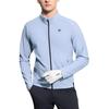FILA Golf Series Fashion Stand Collar Soft Jacket Men Jackets Two-Meetings-Blue A11M315514F
