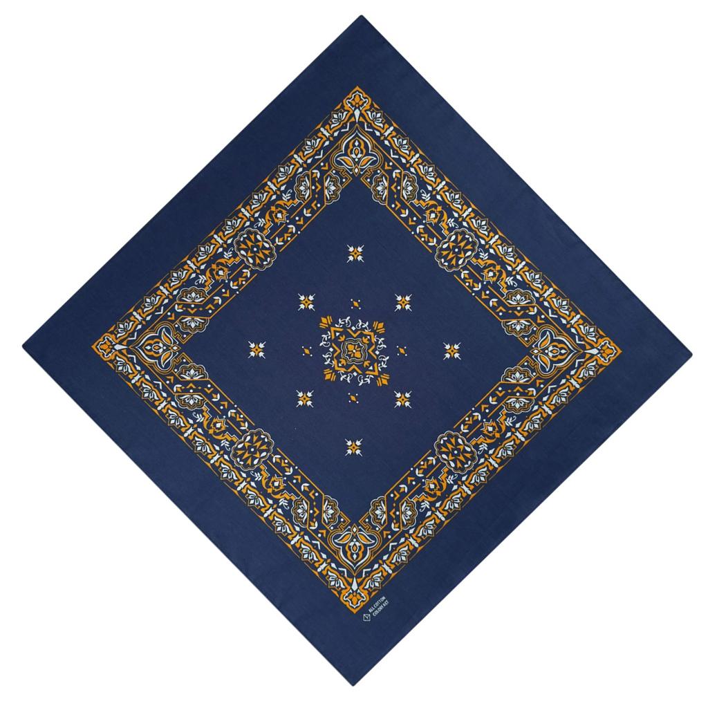 Unisex Party Cowboy Bandannas Fashion Neck Scarf Square Kerchief Hiphop Headwrap Breathable Dance Headwrap