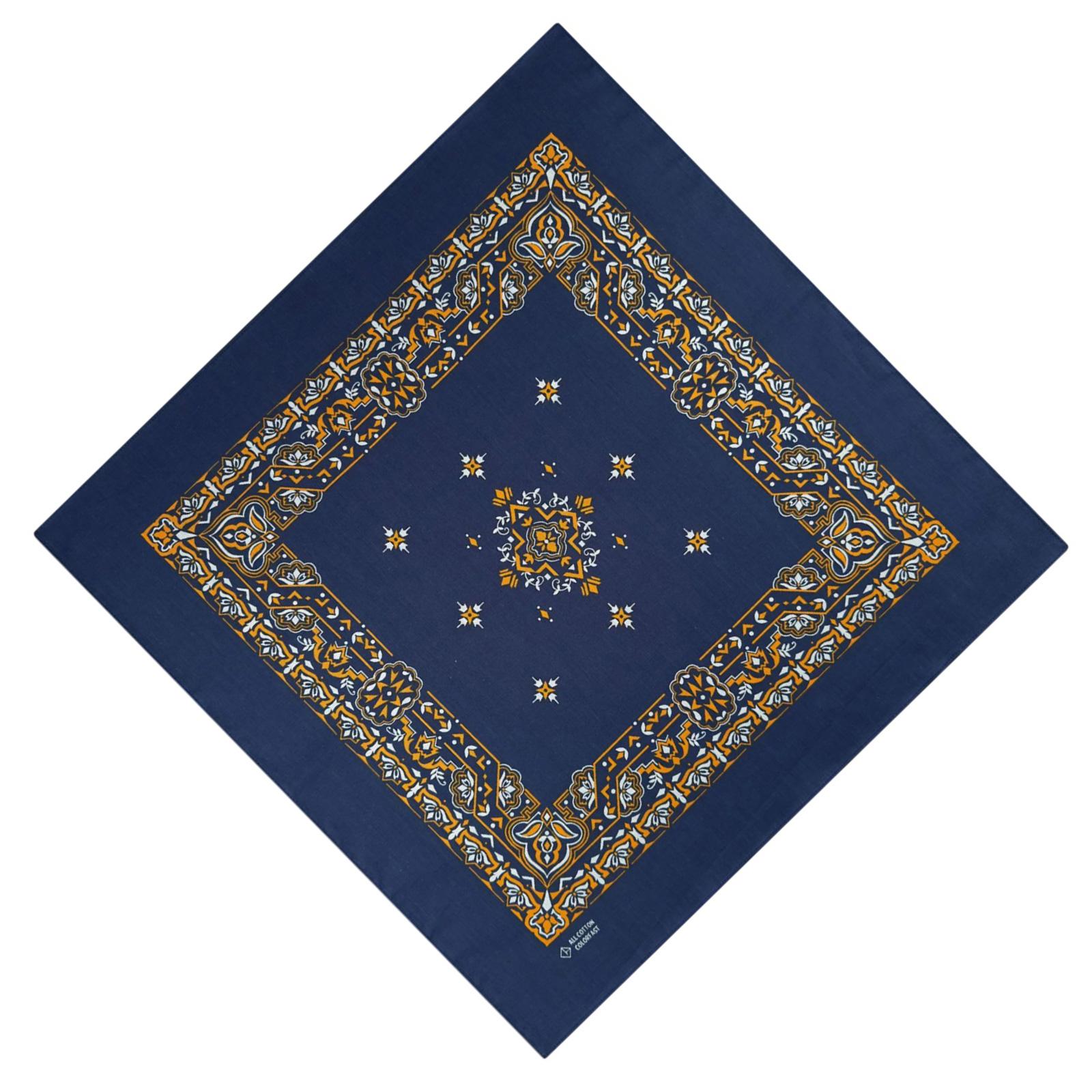 

Unisex Party Cowboy Bandannas Fashion Neck Scarf Square Kerchief Hiphop Headwrap Breathable Dance Headwrap A