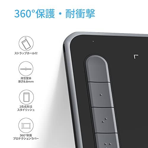 XPPen Deco LW Wireless Pen Tablet, Bluetooth Enabled, 10x6 Inch, X3-Chip Pen, Tilt Sensing, 4 Colors Available, Ideal for Telework, Includes Drawing S