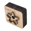 Leather Cutting Die Flower Shaped Metal Leathercraft Cutter Punching Mold Crafting Tool for Paper Art
