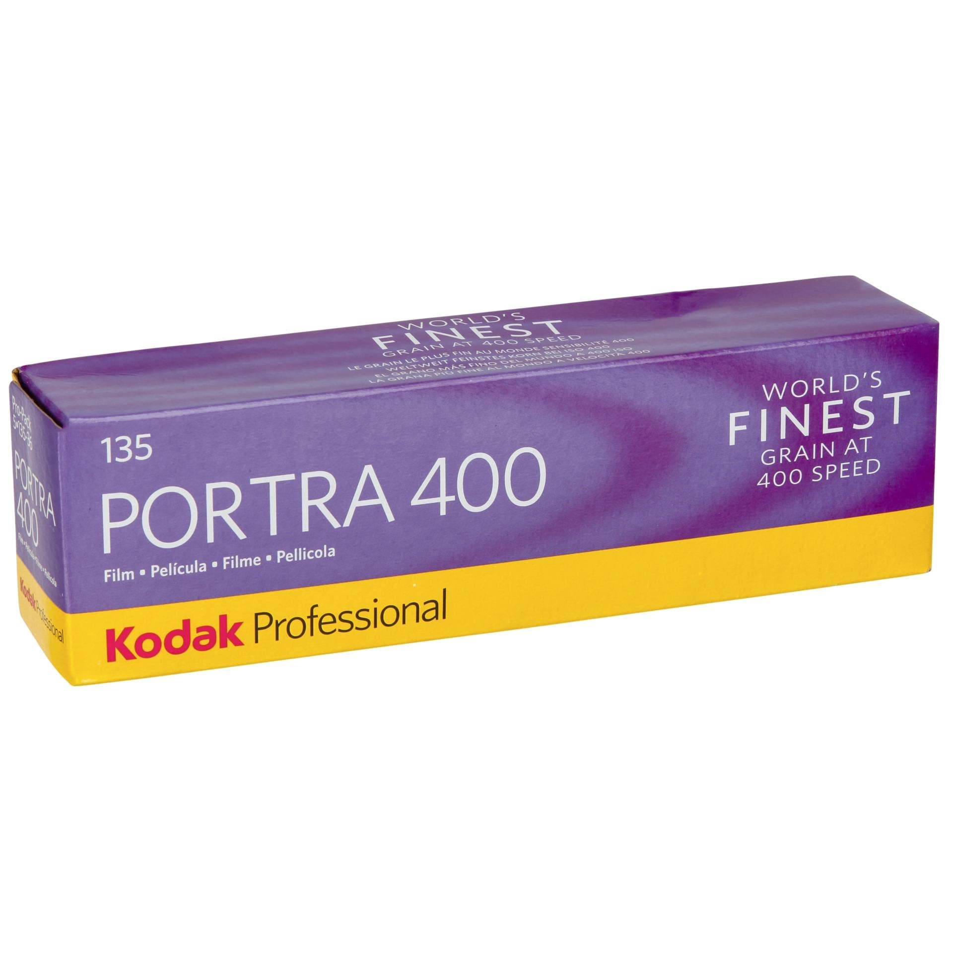 

Kodak Professional Color Negative Film, 35mm Portra 400, 36 Sheets, 5-Pack, 6031678
