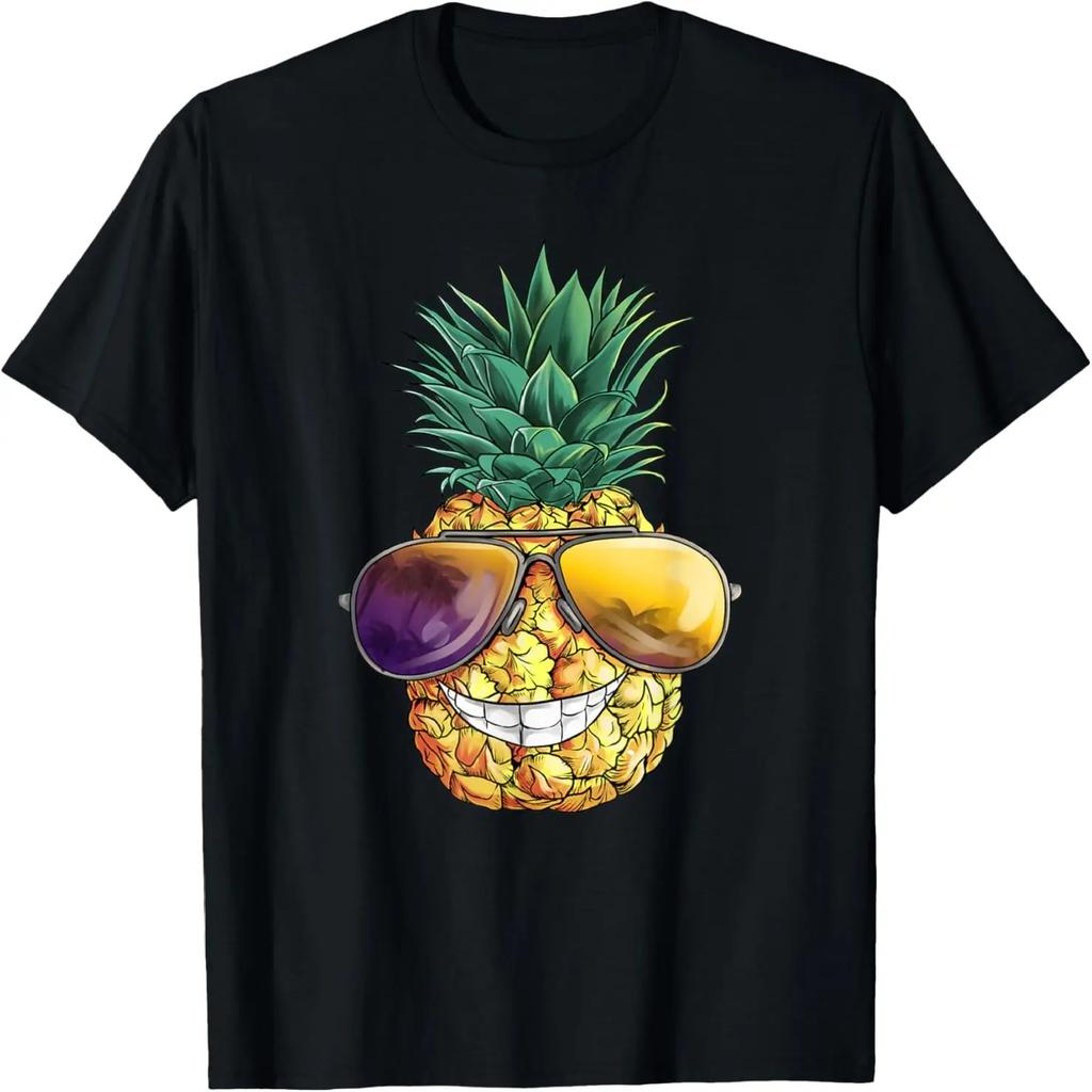 Svátek svatého Patrika Vtipné masky Swinger Ananas vzhůru nohama Tričko