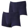 Corenara Men's Incontinence Briefs, 2-Piece Set, Lightweight, for Light Incontinence, Spring/Summer, Navy, Large