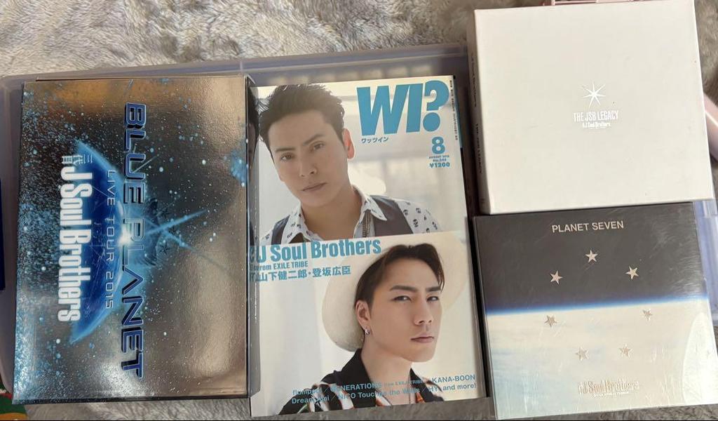 [USED] J Soul Brothers CD Set WI? August Issue