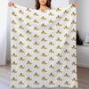 New Nicolas Cage Banana Throw Blanket Cozy Light Blanket for Travel Camping Picnic