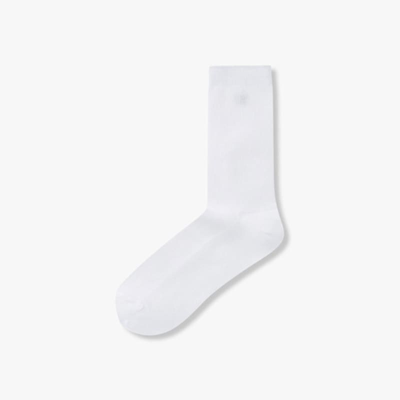 GCUT Mini Logo Metallic Socks_Ivory 7215284402
