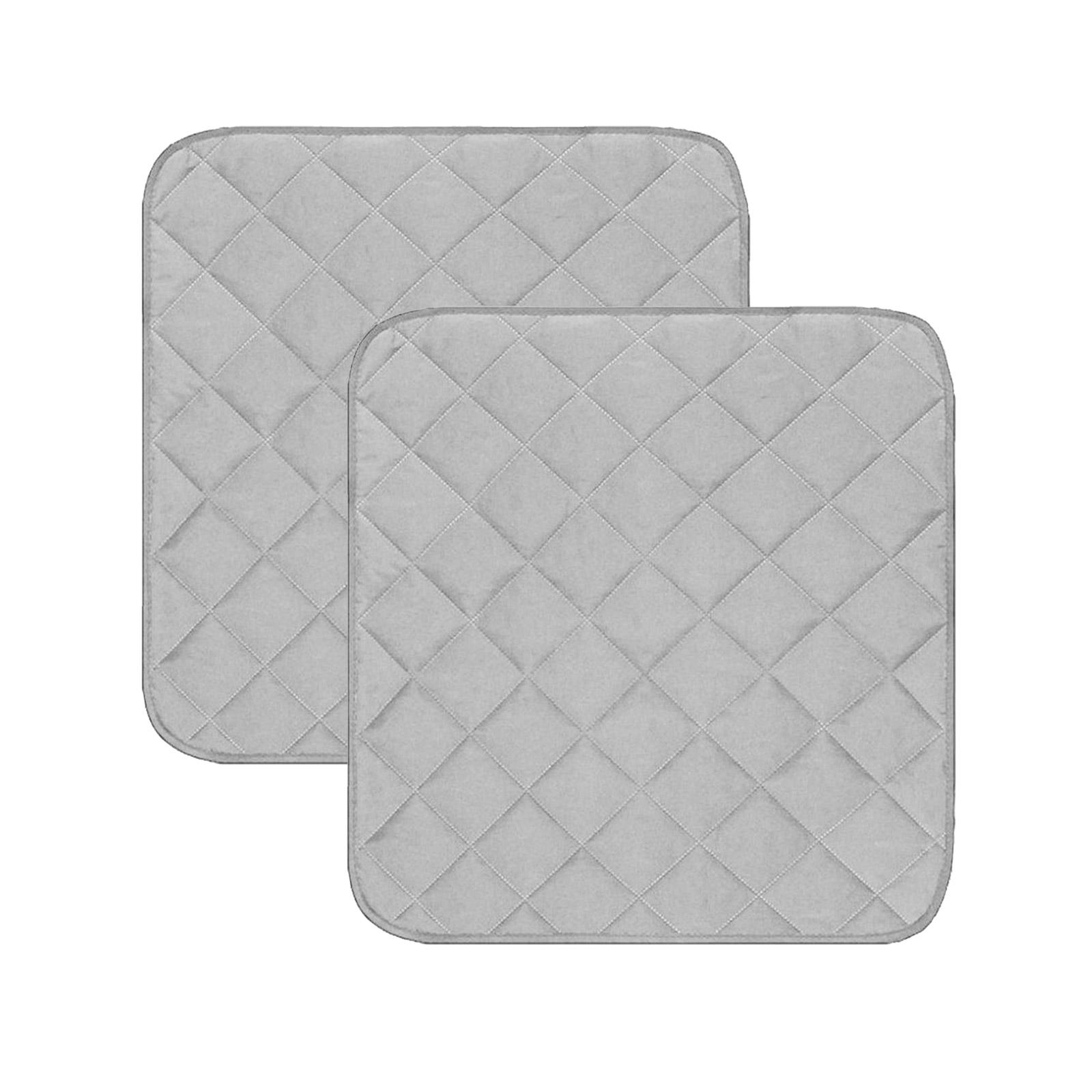 

Непромокаемый чехол на кресло для недержания, подушки для кресла, защита сиденья, моющийся, впитывающий, для взрослых (2pack) серый