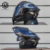 LVS Latest Motorcycle Helmet Dual Lens Modular Flip Helmet Suitable for Both Men and Women, Road Travel Full Helmet DOT 909