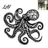 Wall Mounted Iron Artwork Octopus Metal Decor Gothic Nautical Room Art Sculpture Decorative Hanging Signs for Living Bedroom Dining Bathroom