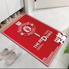 Manchester United Printed Carpet, for Office Chair Living Room Bedroom Kitchen Room Decor Gifts.