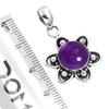 925 Sterling Silver Pendant Women Gemstone Handmade Jewelry Mothers' Day Gift Amber Amethyst Black Onyx Carnelian Garnet Quartz Green Onyx Gold Stone