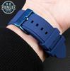 Für GUESS Uhrenarmband W0247G3 W0040G3 W0040G7 Serie Blau Herren 22mm Silikon-Uhrenarmband Sport Wasserdichtes Gummi-Armband
