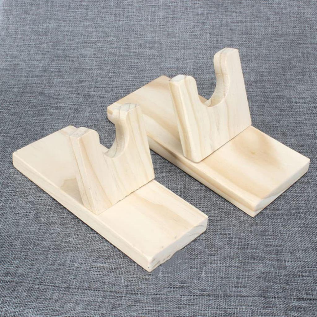 Hot Glue Gun Holder Glue Gun Stand Tools Storage Holder Bracket 20x8cm Wood Hot Glue Machine Base Craft Room Organizer
