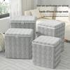 Foldable Cotton Quilt Storage Bag - Large Capacity, Dustproof, Moistureproof for Wardrobe or Moving