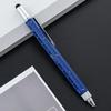 SIX IN ONE Multifunction Functions Screwdriver Luxury Metal Ballpoint Rollerball Pens Stationery Customized Logo Tool Pen Gift