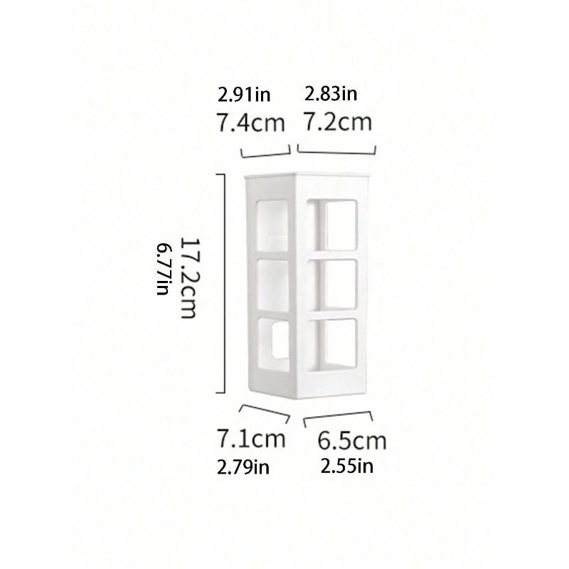 1pc No-Drill Wall Mounted Hair Tool Organizer - Adjustable Height Storage Rack For Hair Dryer, Curling Iron & Straighteners