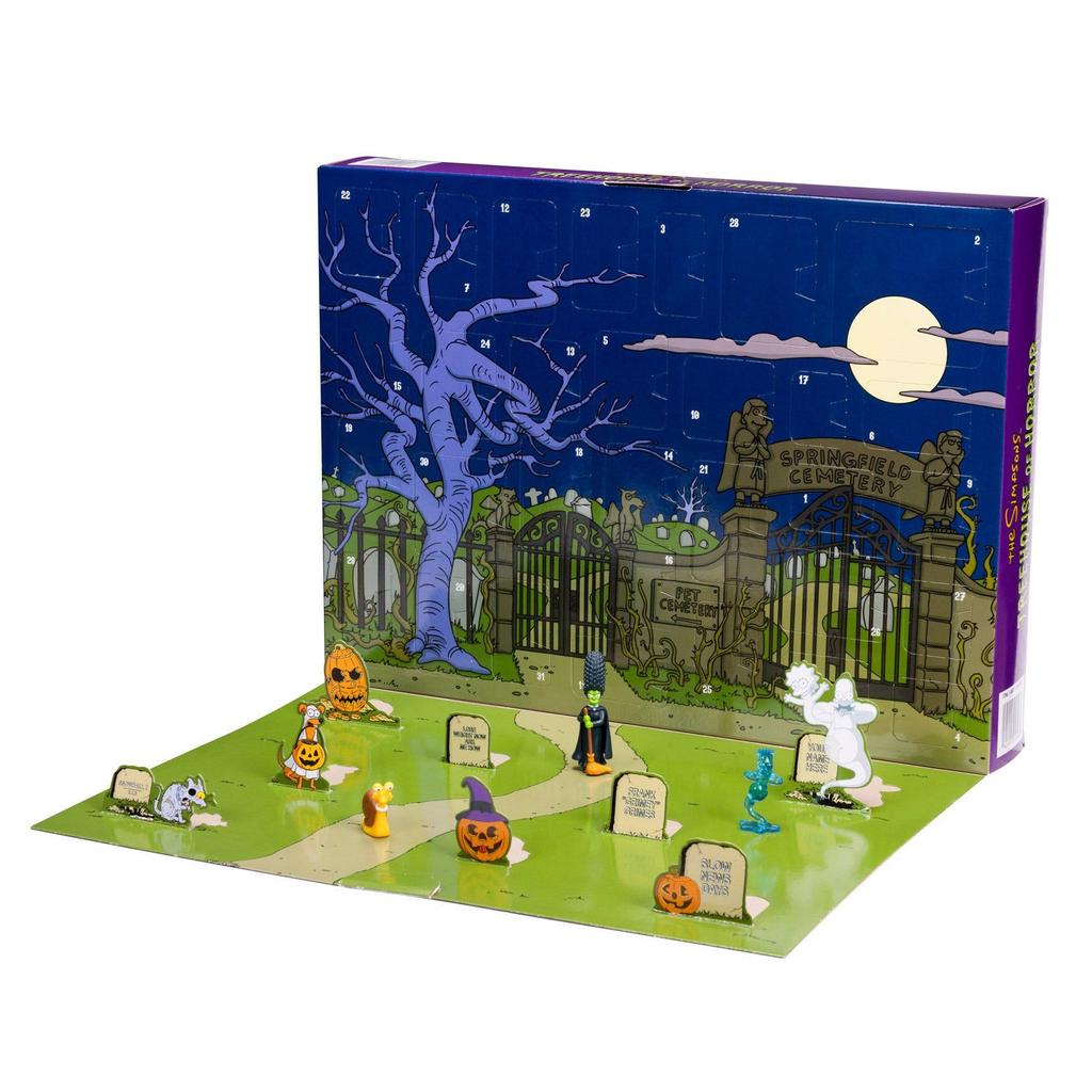 The Simpsons Treehouse of Horror 31 Days Advent Calendar Blind Box Collectible Toy Set