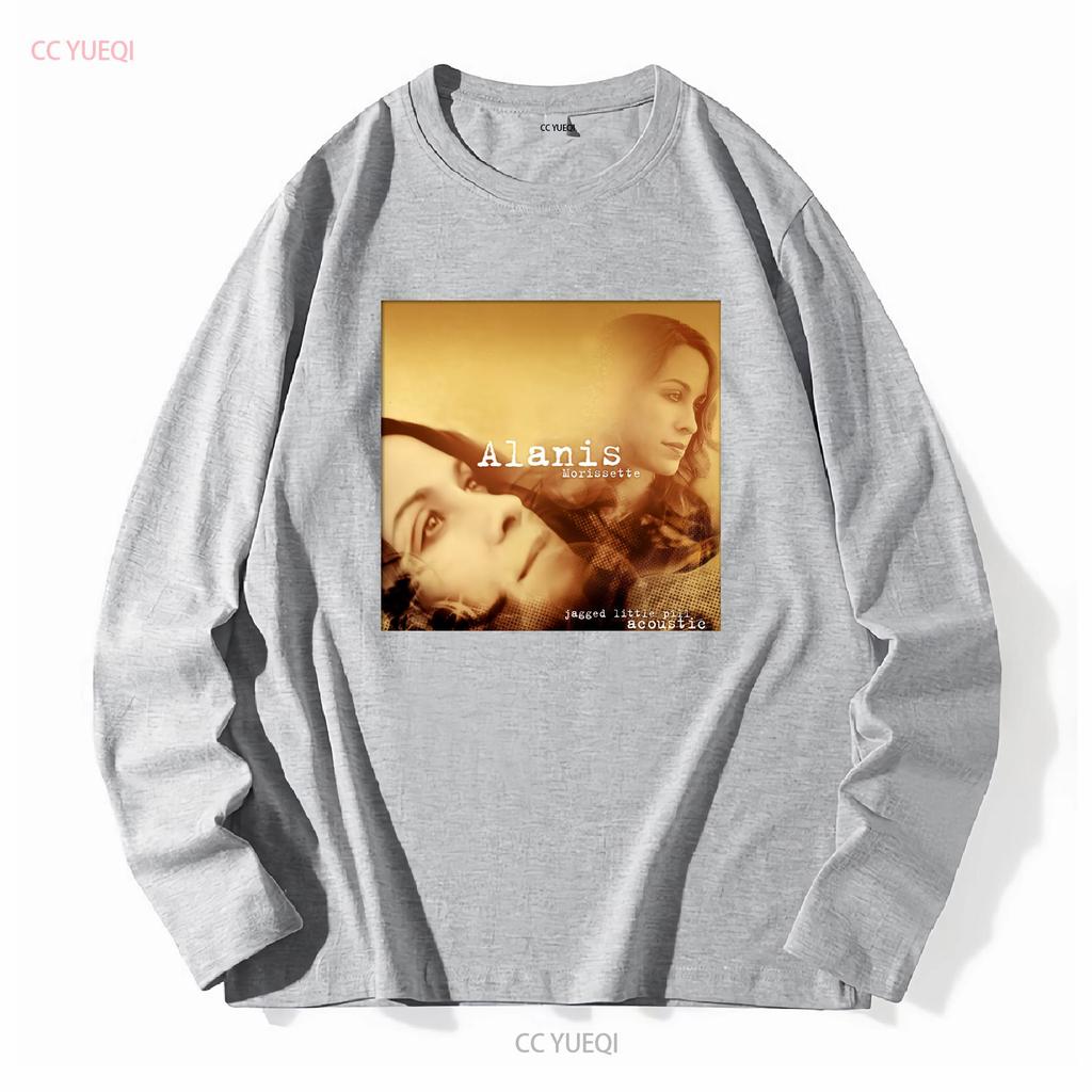 Alanis Morissette T Shirt Father day gift new best Dad vintage Washed Casual Stretched Slightly homme Breathable Stylish