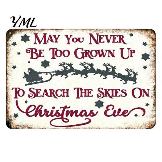 Indoor Outdoor Festive Wall Art Christmas Wood Sign, Vintage Santa's Sleigh Parking Only 2D Retro Wooden Seasonal Ornament Rustic Farmhouse