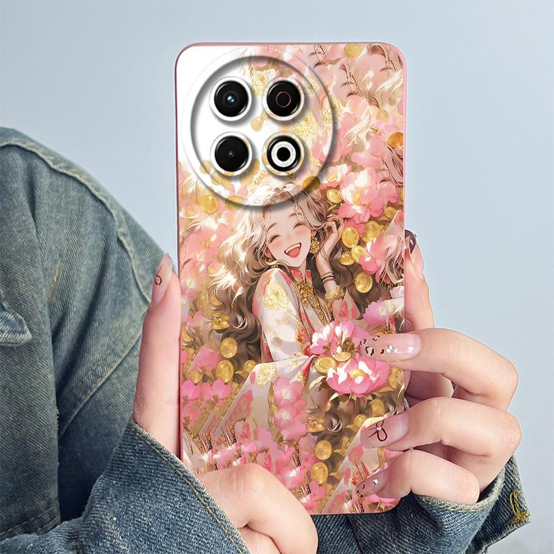 For Tecno Spark 30 Pro KL7 Phone Case 30Pro 4G Silicone Sweet Painted Shell Cartoon Funda Lovely Printed Protective Cover Casing
