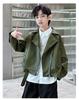 Children's Clothing, Boys' Spring Clothing, Leather Jacket, 2026 New Spring and Autumn Style Jacket, Mid Size Boys' Spring Clothing Trend