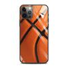 Tempered Glass Phone Case For iPhone 12 11 Pro Max Shell For iPhone Xs Max XR XS 7 8 Plus 11 Pro Basketball Basket