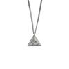 Apostrophe Comma Aco Logo Triangle Necklace