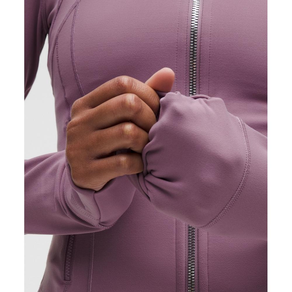 Lululemon Define Kurze Jacke Nulu Lavender Lux Mirror Silver