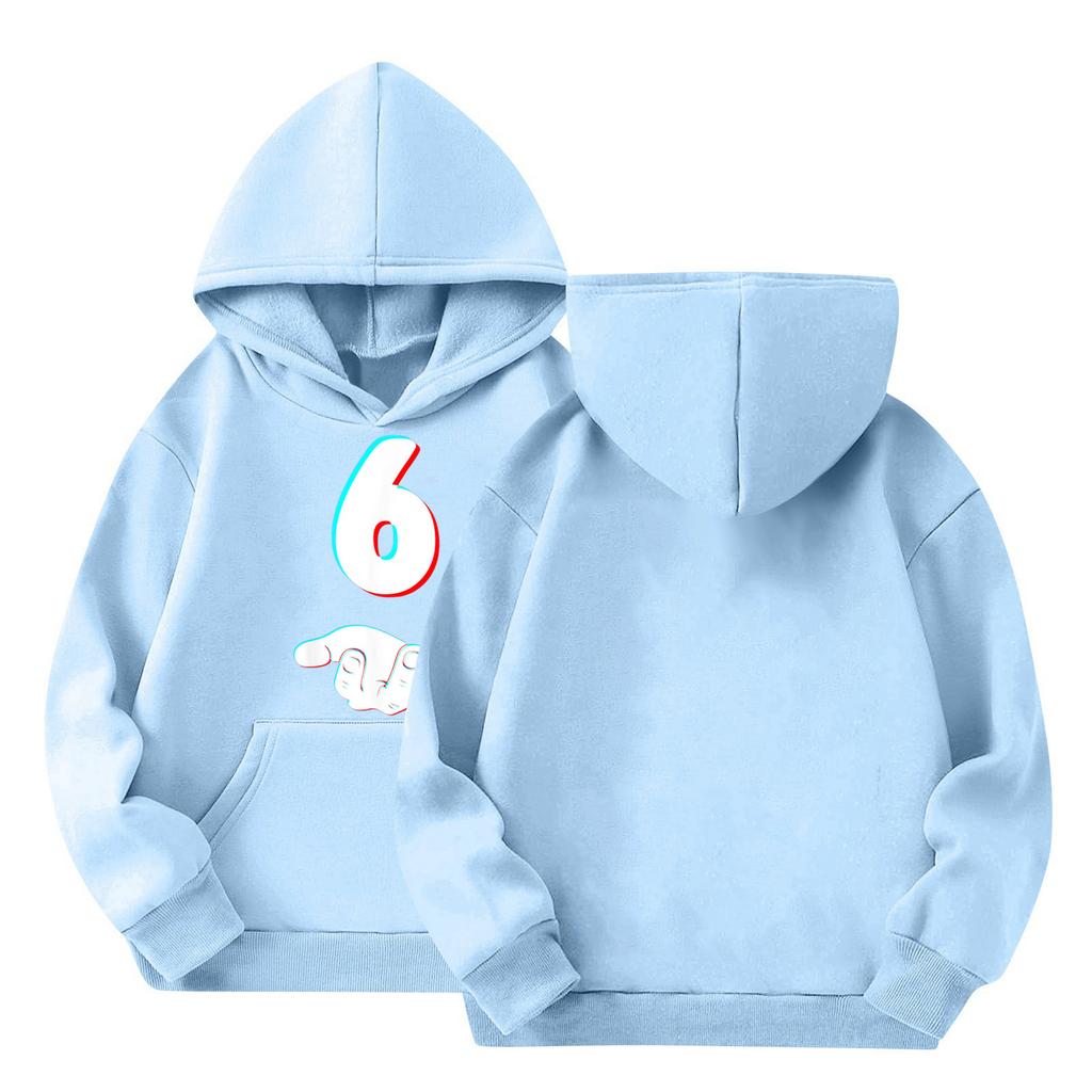 Cute Hoodies For Teen Children Trendy Preppy Hooded Sweatshirts Oversized Long Sleeve Shirts Clothes For Children