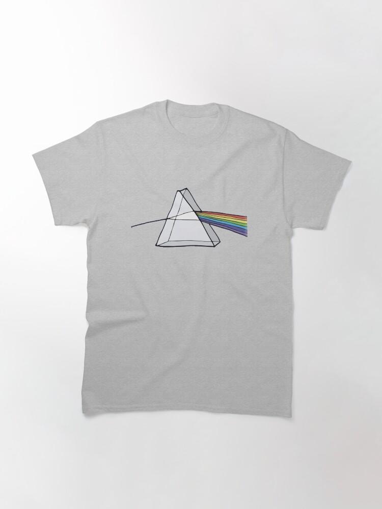 Pink Floyd rainbow of triangle Classic T-Shirt