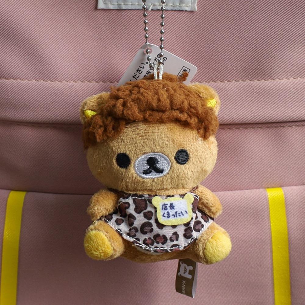 New 20th Anniversary Limited Series Rilakkuma Plush Toy Cute Cartoon Keychain Mini Gift Toy