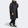 adidas originals Hvy Fil Dwn Jkt Long Stay Warm Detachable hooded down Jacket Black Men's H58055