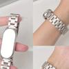 Stainless Steel Metal Watch Band for Xiaomi Band 9 8 Miband 10 10 NFC Replacement Watchband