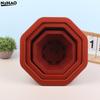 1PCS  Hexagonal Plastic Flowerpot Reusable Bonsai Special Green Plant Classical Indoor Garden Decor Succulent Plants Planting