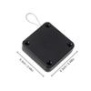1pc Black Punch Free Automatic Sensor Door Closer Automatic Shutdown Device Non Punching Telescopic Sliding Door Device