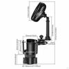 Automotive Cup Holder with USB Fan Adjustable Powerful Speed Compact Car Accessories Interior