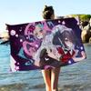 Needy Girl Overdose Bath Towel Microfiber Soft Water Absorbing Breathable For Girl Kids Decorative Cartoon Beach Towel