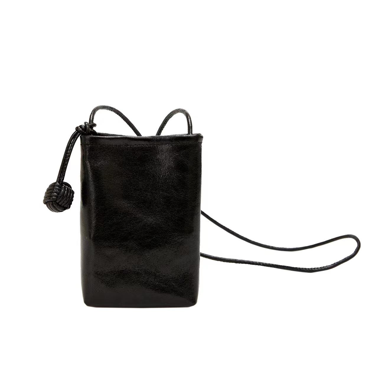 

Женская сумка через плечо из натуральной кожи, дизайнерская сумка для мобильного телефона, легкая модная сумка через плечо, женская дорожная сумочка