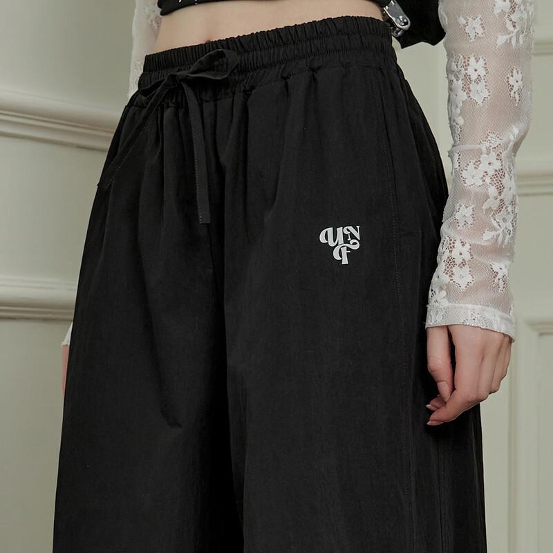 UNIFREE Women's Lightweight Quick-Dry High-Waist Wide-Leg Casual Pants