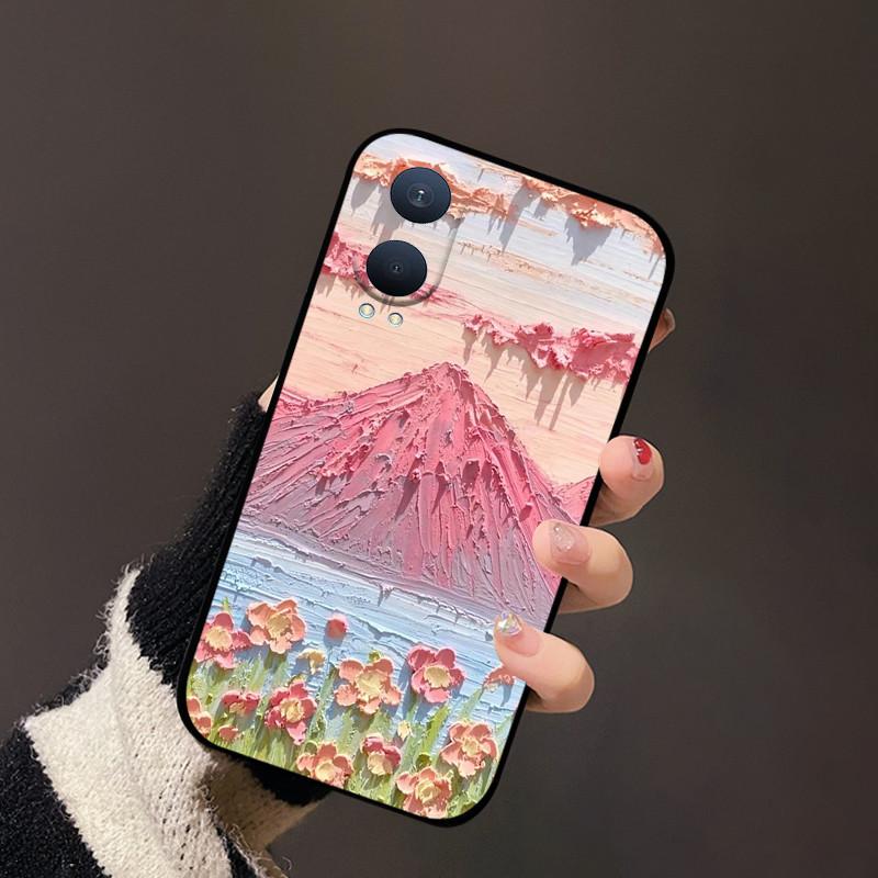 For Oneplus Nord CE 4 Lite Case Flower Soft Silicone Cute Cartoon Phone Case For Oneplus Nord CE 4 Lite CE4 Back Cover Protect