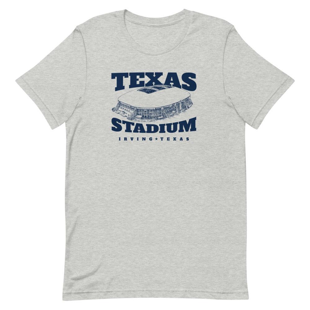 Стадион Техас Ирвинг Техас Ретро Графическая Футболка Унисекс футболка Унисекс Футболка XL