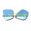Compatible Rearview Mirror Lens White/Blue for BMW G30 7 Series 51167445413