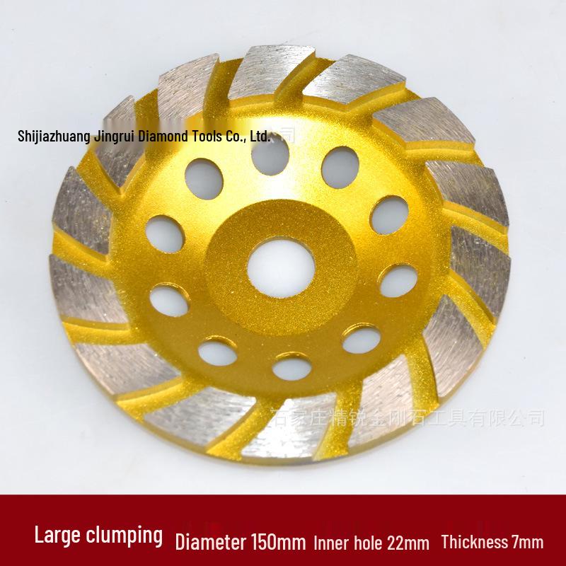 Diamond Stone Grinding Disc for Concrete Floors - Bowl Shape 80-230mm