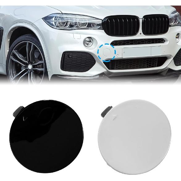 Painted Front Bumper Tow Hook Cover for BMW X5 M Aerodynamics Sport F15 25dX 28iX 30dX 35iX 40dX 40e 50i xDrive SAV 2014 2015 2016 2017 2018 Towing